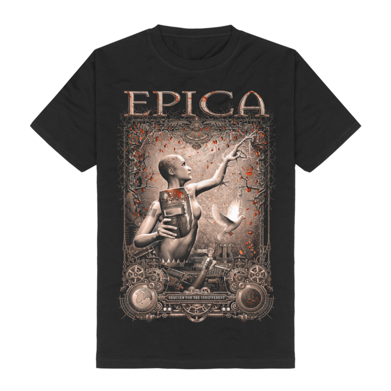 Requiem For The Indifferent by Epica - T-Shirt - shop now at Epica store