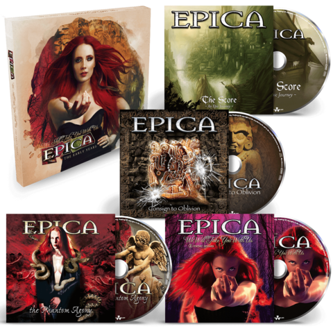 We Still Take You With Us by Epica - Clamshell 4CD Box - shop now at Epica store