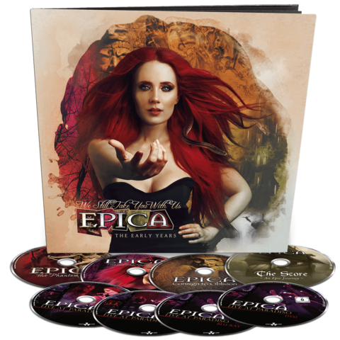 We Still Take You With Us by Epica - Earbook (6CD + Blu Ray & DVD) - shop now at Epica store
