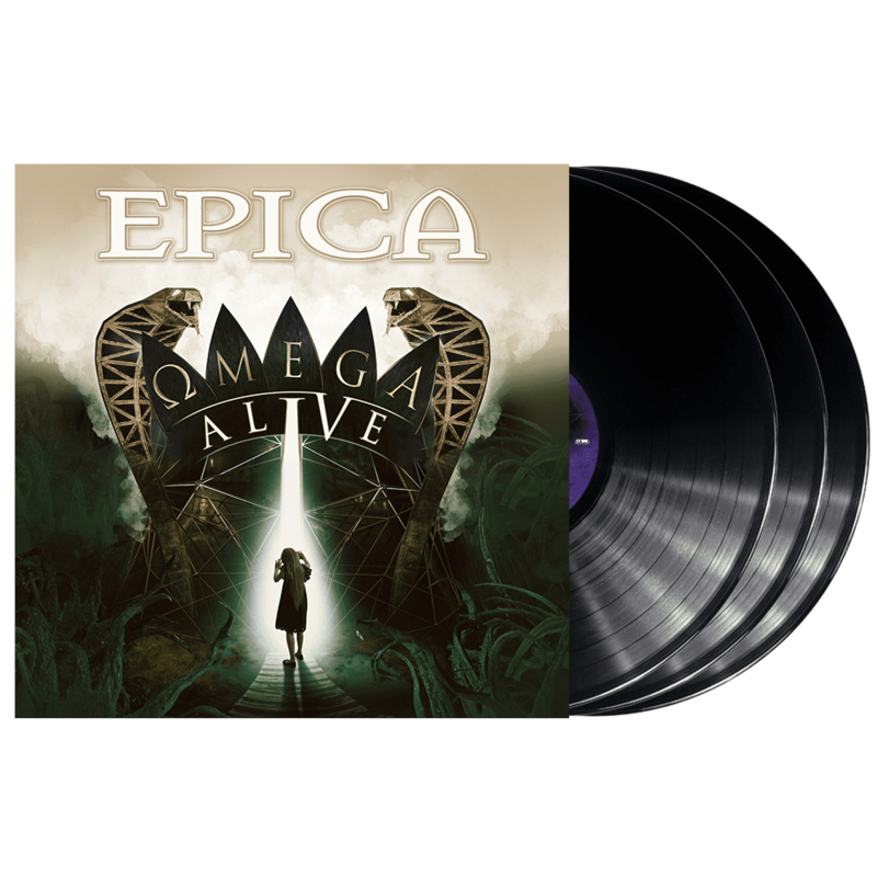 Omega Alive (3LP Black) by Epica - Vinyl - shop now at Epica store