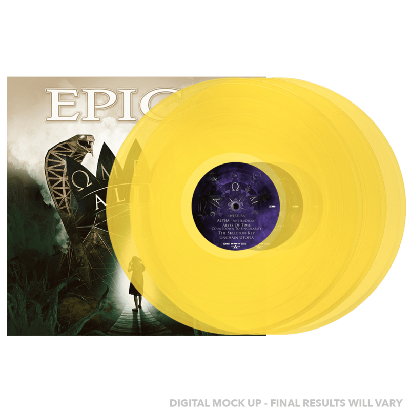 Omega Alive (Ltd 3LP Sun Yellow) by Epica - Vinyl - shop now at Epica store